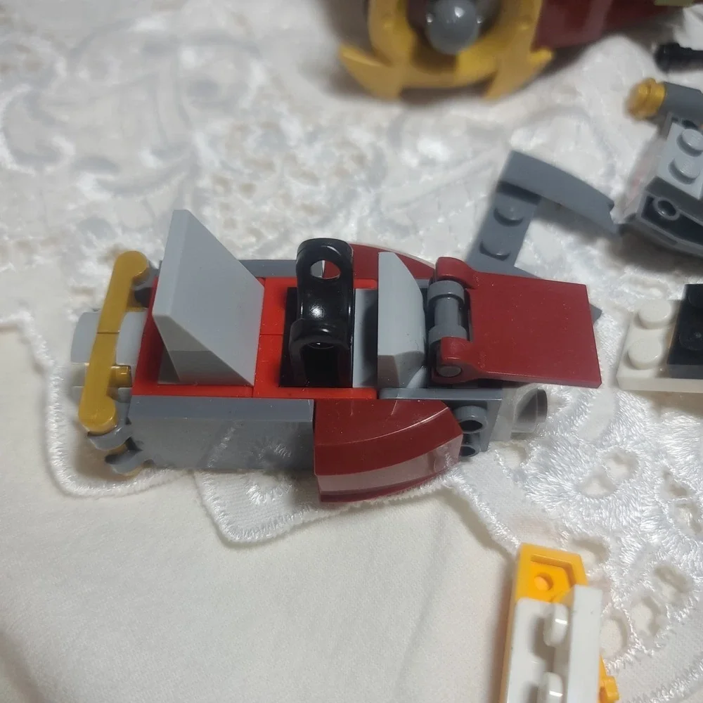Lego Lot Unfinished Incomplete Ninjago Star War Cobb Speeder B2EMO Droid Technic - Picture 6 of 6